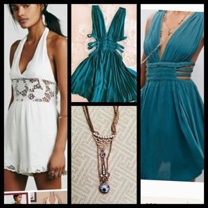 Free people White romper size large